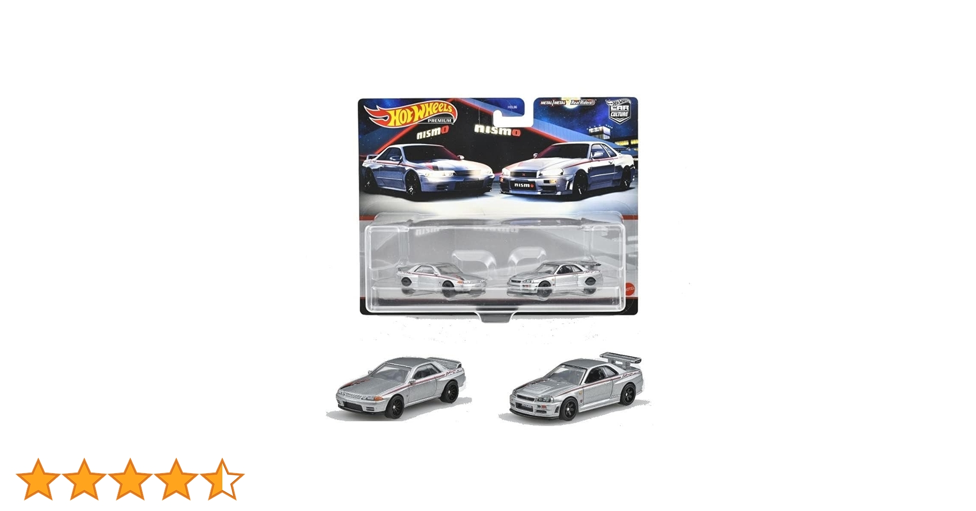 Hot Wheels スカイライン 2台セット Hot Wheels HKF53 Premium 2-Pack Nissan Skyline GT-R (BNCR33